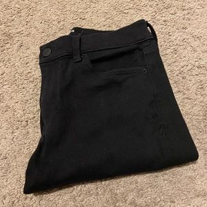 Express Black Mid Rise Legging Jeans